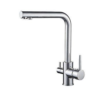 Змішувач для кухні VBI GEMINI CHROME на дві води VBI-055001CH фото