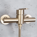 Змішувач для ванни та душу REA ONTARIO BRUSHED GOLD без виливу REA-B5501 фото 4