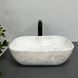 Умывальник (раковина) VBI RAVENNA LIGHT STONE GLOSSY накладной VBI-011206 фото 2