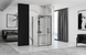 Душова кабіна REA RAPID SWING 80x100 BLACK REA-K6421 + REA-K6410 фото 3
