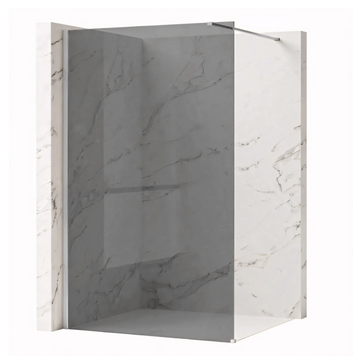 Душова стінка REA FLEXI 90 GREY CHROME KPL-K99085 фото