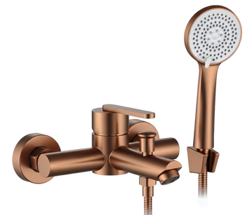 міситель для ванни REA ONTARIO BRUSHED COPPER з виливом REA-B0973 фото