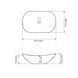 Умивальник (раковина) VBI TURIN GRANIT GLOSSY накладний VBI-011507 фото 4