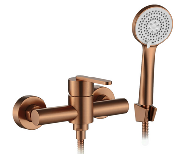міситель для ванни і душу REA ONTARIO BRUSHED COPPER без виливу REA-B0974 фото