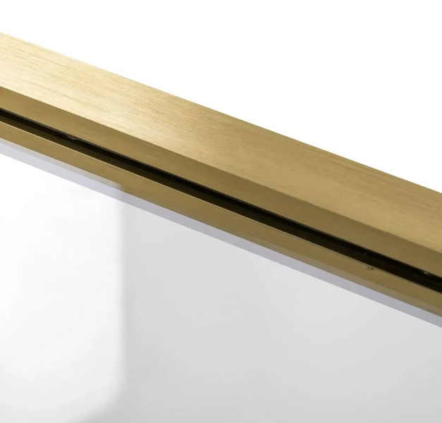 Душова кабіна REA DIAMOND 90х90 BRUSHED GOLD REA-K6506 фото
