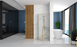 Душова кабіна REA DIAMOND 90х90 BRUSHED GOLD REA-K6506 фото 4