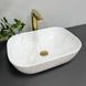 Умивальник (раковина) VBI RAVENNA MARBLE NATURE GLOSSY накладний VBI-011208 фото 2