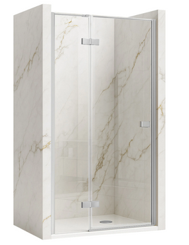 Душові двері REA ATLAS 100 L CHROME KPL-K4664 фото