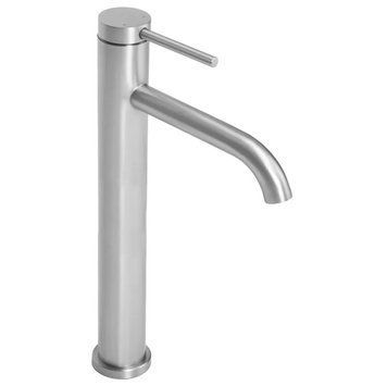 Змішувач для раковини (умивальника) REA CLIF NICKEL BRUSHED нікель високий REA-B5330 фото