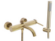 Змішувач для ванни REA SPOT BRUSHED GOLD з виливом REA-B2083 фото 1