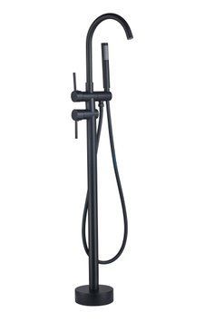 Змішувач для ванни VBI MILANO BLACK підлоговий VBI-050108BL фото