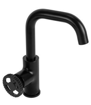 Змішувач для кухні REA VERTIGO SIDE BLACK чорний REA-B8767 фото