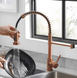 Змішувач для кухні REA COLIN BRUSHED COPPER REA-B5459 фото 2