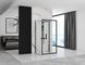 Душова кабіна REA RAPID FOLD 100х80 BLACK пристінна REA-KPL-09916 фото 3