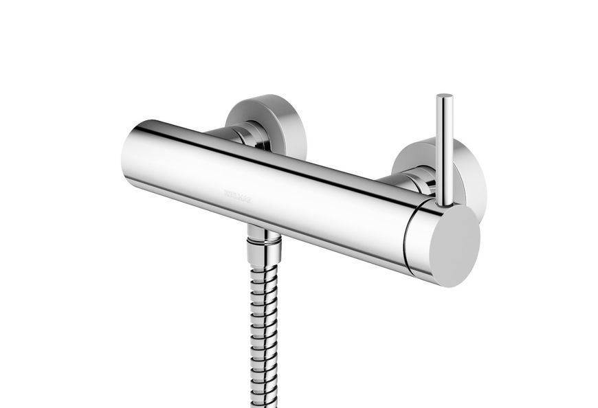 Смеситель для ванны и душа KOHLMAN AXEL CHROME настенный без излива KPL-QW120A фото