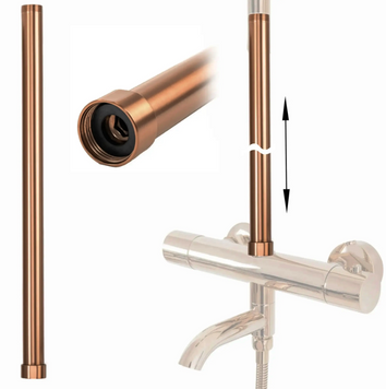 Удлинитель для душевого гарнитура REA BRUSHED COPPER 50 см REA-K5489 фото
