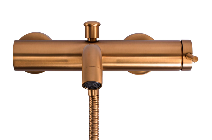 Змішувач для ванни REA SPOT BRUSHED COPPER з виливом REA-B2084 фото
