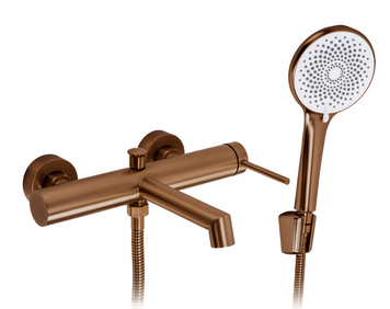 Змішувач для ванни REA FOSS BRUSHED COPPER з виливом REA-B6891 фото