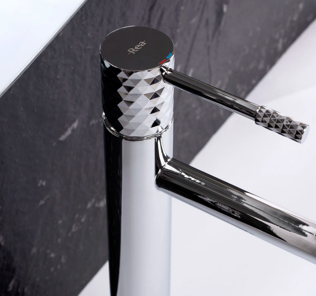 Змішувач для раковини (умивальника) REA LUNGO DIAMOND CHROME високий REA-B4636 фото
