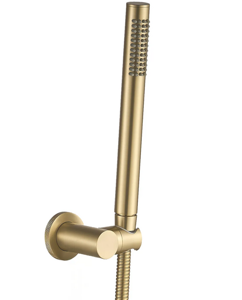 Змішувач для ванни REA LUNGO GRIP BRUSHED GOLD з виливом REA-B6398 фото