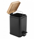 Кошик для сміття YOKA SIDO BLACK BAMBOO 3л. для ванної кімнати CH.SIDO-BLK фото 6