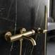 Змішувач для ванни REA LUNGO GRIP BRUSHED GOLD з виливом REA-B6398 фото 3