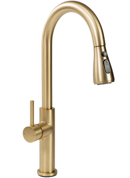 Смеситель для кухни REA NEST BRUSHED GOLD матовое золото REA-B6600 фото