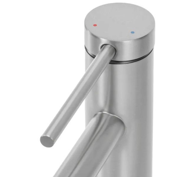 Змішувач для раковини (умивальника) REA FOSS NICKEL BRUSHED нікель високий REA-B5318 фото