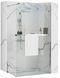 Душова стінка REA AERO N 80 CHROME з полицею EVO REA-K7552 + HOM-08945 фото 1
