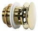 Донный клапан для ванны REA CLICK-CLACK GOLD 6 см * REA-W2008 фото 5