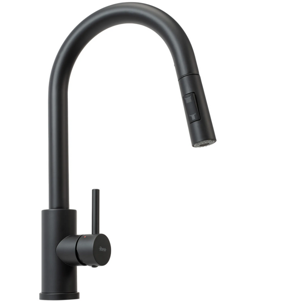 Змішувач для кухні REA FRESH BLACK чорний REA-B9147 фото