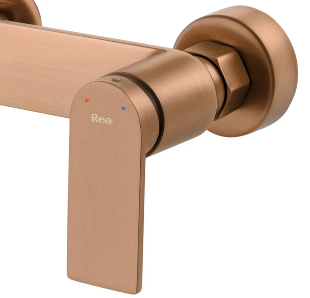 Змішувач для ванни і душу REA STORM BRUSHED COPPER з виливом REA-B3003 фото