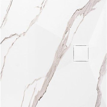 Душевой поддон REA MAGNUM 90x90 CARRARA WHITE REA-K7005 фото