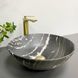 Умывальник (раковина) VBI AMALFI BLACK ONYX MATT накладной VBI-013403 фото 2