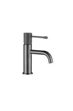 Смеситель для раковины VBI MILANO UNO GRAPHITE низкий VBI-050100GR-H01GR фото