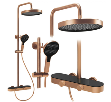 Душевой гарнитур REA CREO BRUSHED COPPER REA-P0362 фото