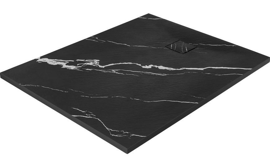 Душевой поддон REA MAGNUM 90x120 CARRARA BLACK REA-K7009 фото