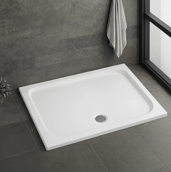 Душевой поддон REA BELMOND 80x100 WHITE REA-K4372 фото