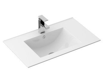 Умивальник (раковина) REA DAFNE 70 WHITE врізний білий REA-U0190 фото