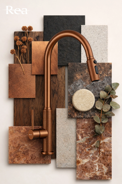Смеситель для кухни REA MASTER BRUSHED COPPER REA-B7203 фото