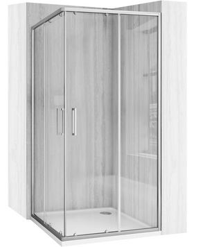 Душова кабіна REA CITY 90х90 NIKIEL BRUSHED REA-K6496 фото