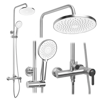 Душевой гарнитур REA ONTARIO NIKIEL BRUSHED REA-P5506 фото
