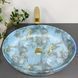 Умивальник (раковина) VBI UDINE MARBLE BLUE MATT накладний VBI-012103 фото 2