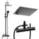 Душовий гарнітур YOKA FLOVA 25 BLACK чорний * BP.FLOVA 25 BLK фото 1