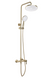 Душовий гарнітур REA ONTARIO BRUSHED GOLD REA-P9494 фото 3