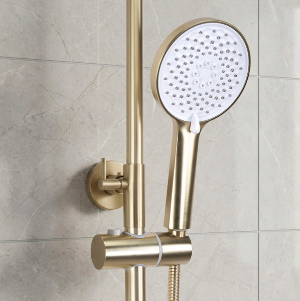Душовий гарнітур REA ONTARIO BRUSHED GOLD REA-P9494 фото