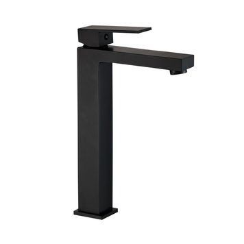 Змішувач для раковини VBI LORENO BLACK високий VBI-050201BL фото