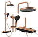 Душевой гарнитур REA FAREL BRUSHED COPPER REA-P0357 фото 1