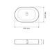 Умивальник (раковина) VBI VERONA 50 LAVA накладний VBI-011312 фото 4