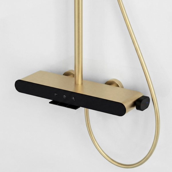 Душовий гарнітур REA FAREL BRUSHED GOLD REA-P0355 фото